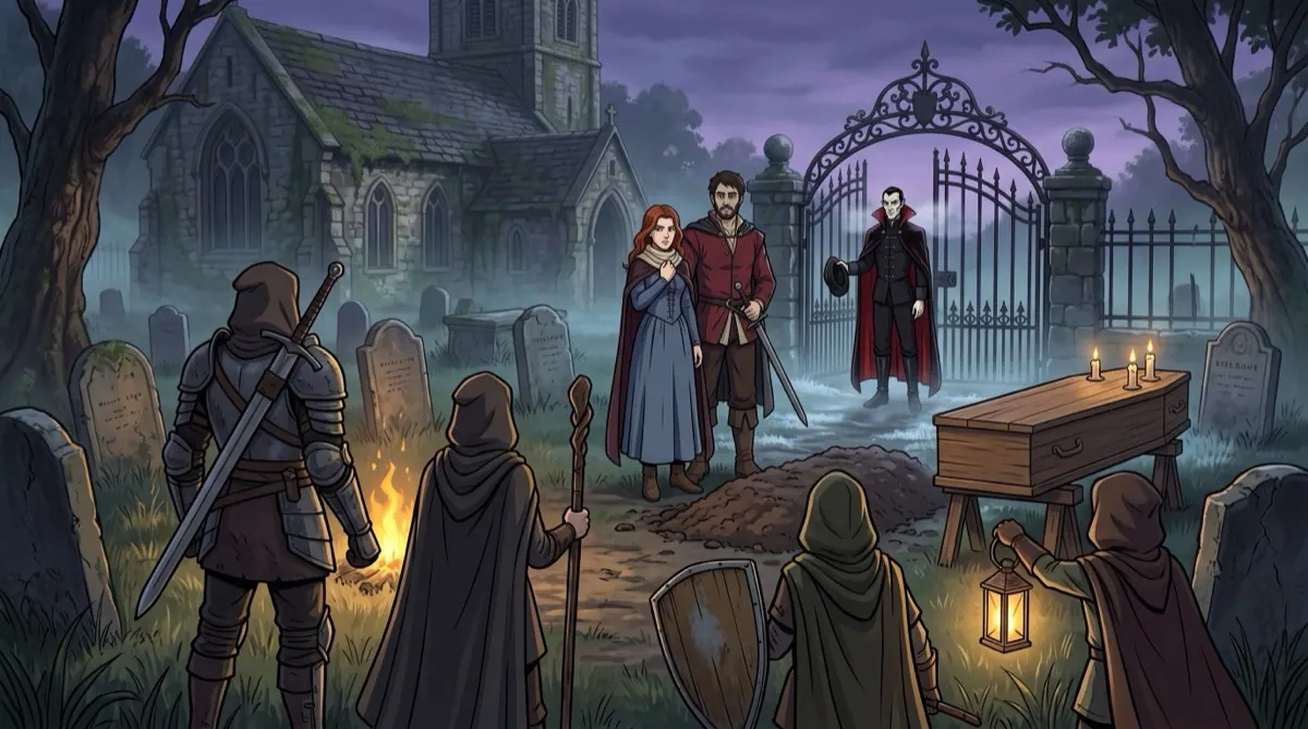 burial strahd