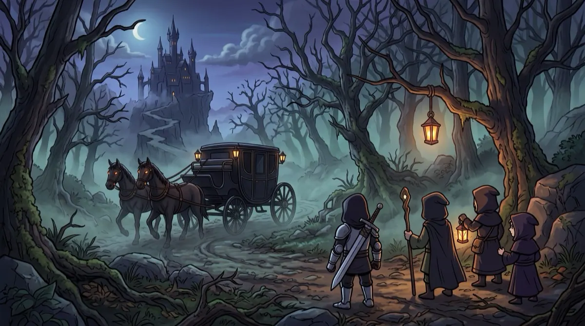 carriage turns