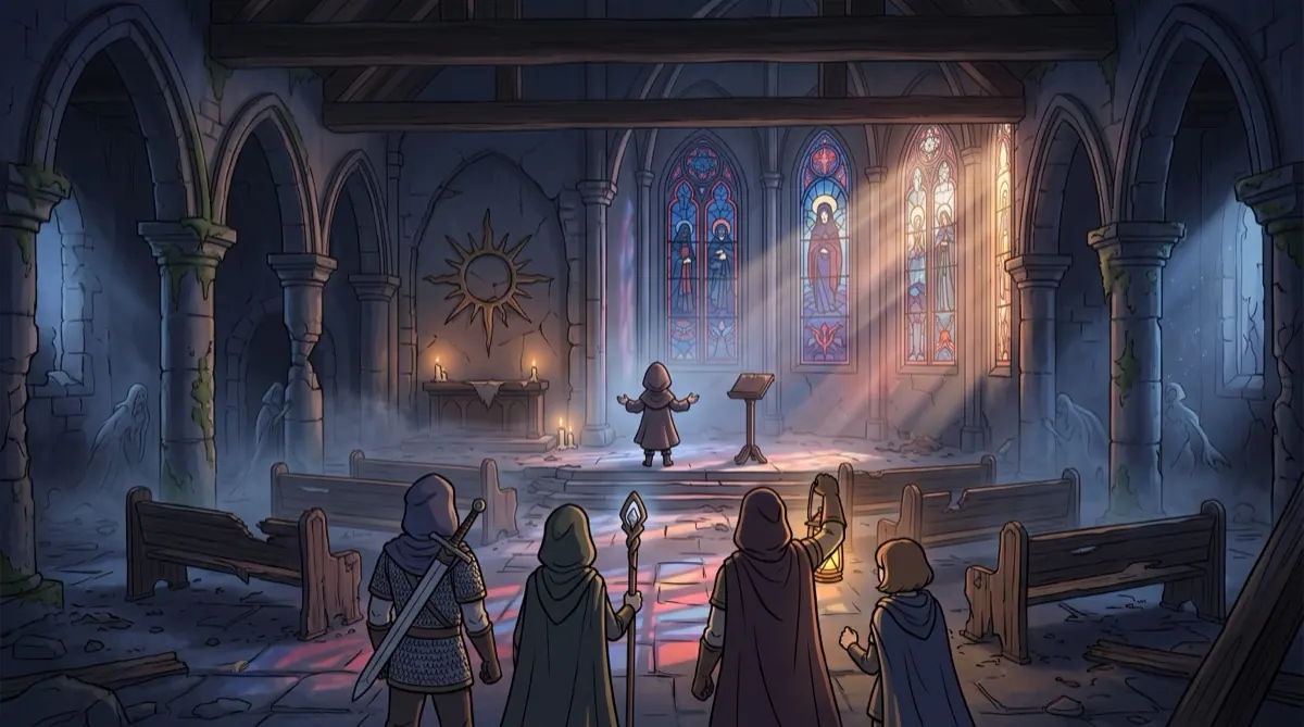 chapel dawn