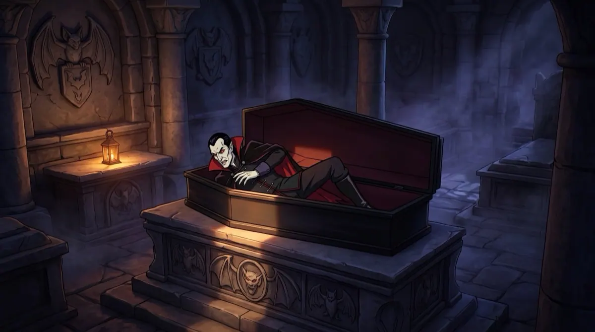 coffin turns