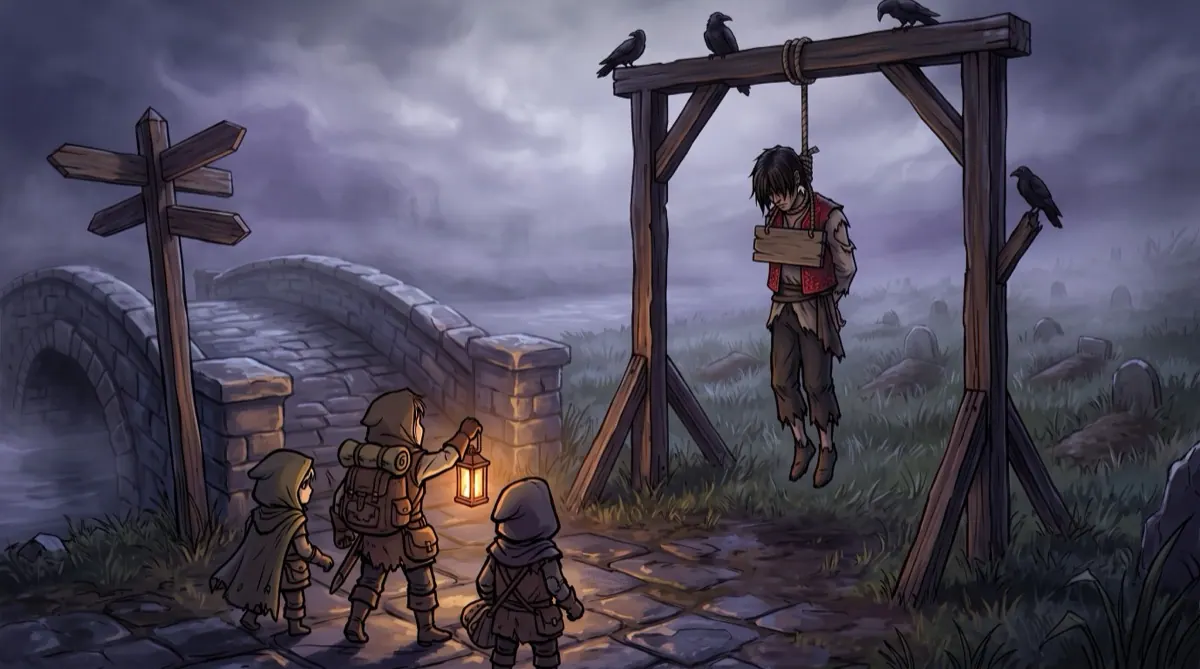 crossroads gallows