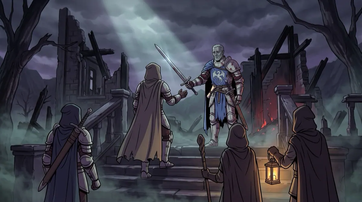 knighting sword