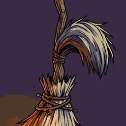 broom of animated attack