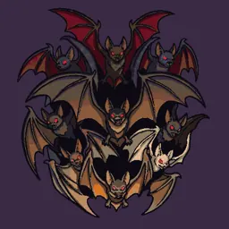 swarm of bats