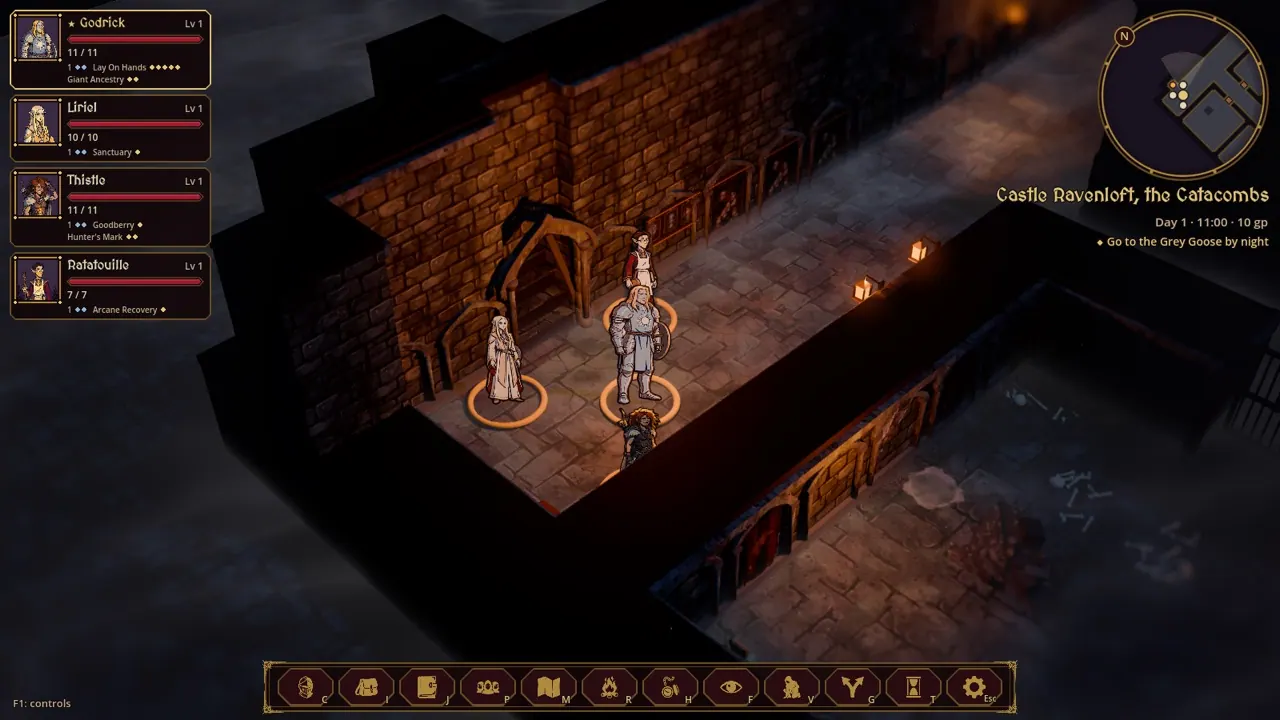loc castle ravenloft catacombs 1