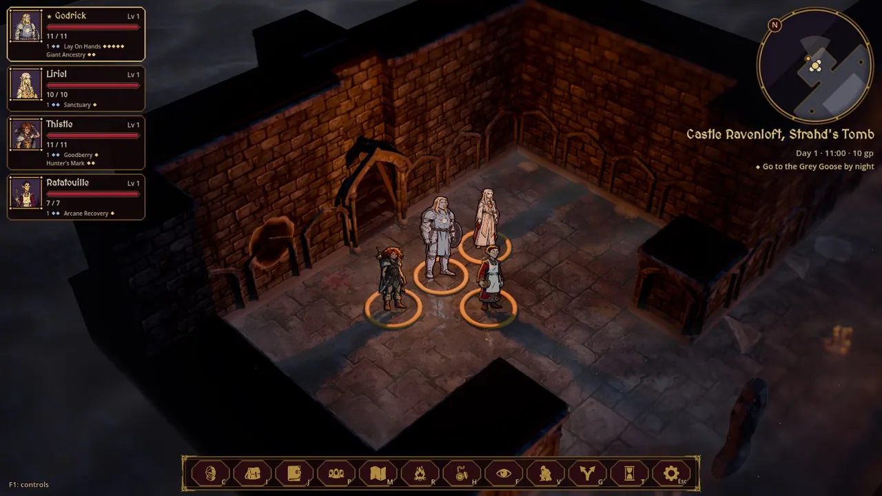 loc castle ravenloft catacombs strahd 1
