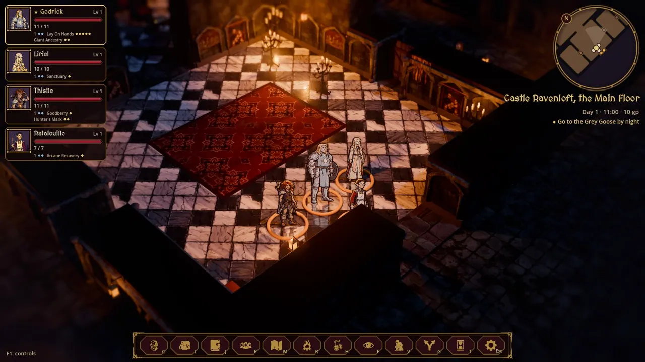 loc castle ravenloft main floor 1