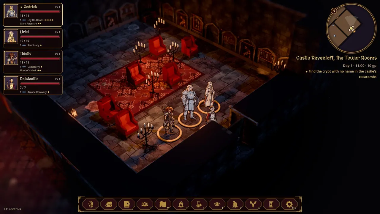 loc castle ravenloft spires rooms 1