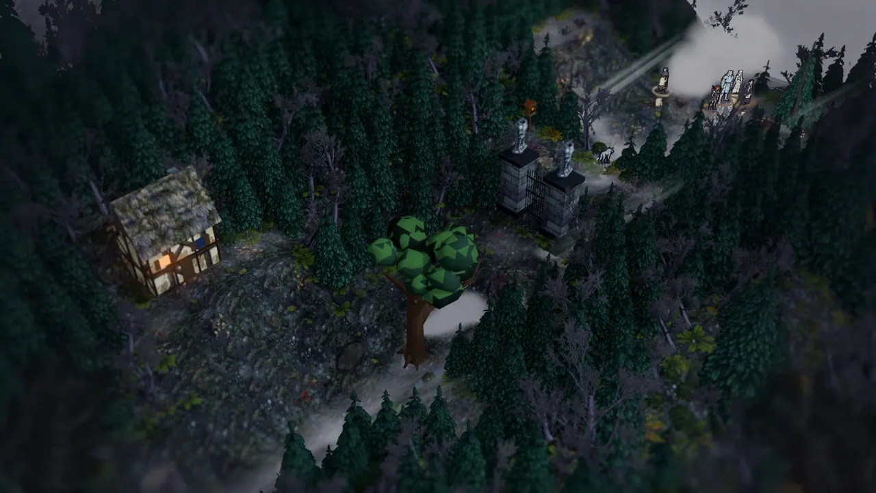 loc into the mists road overview