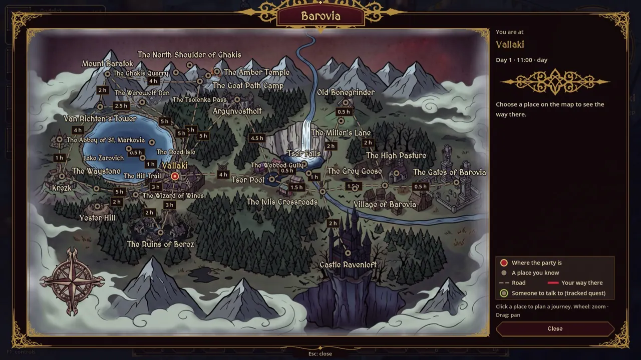 travel map